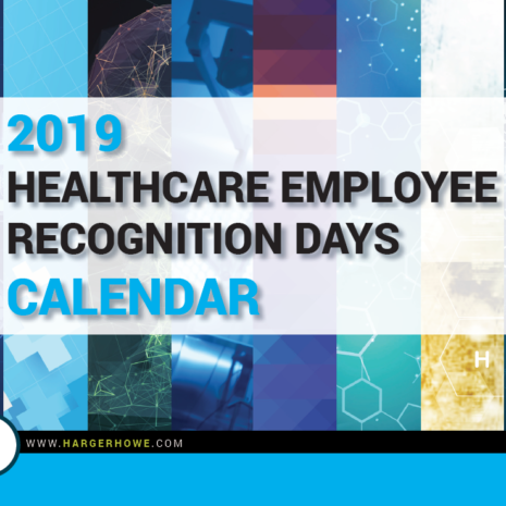 2019 Healthcare Employee Recognition Days Calendar