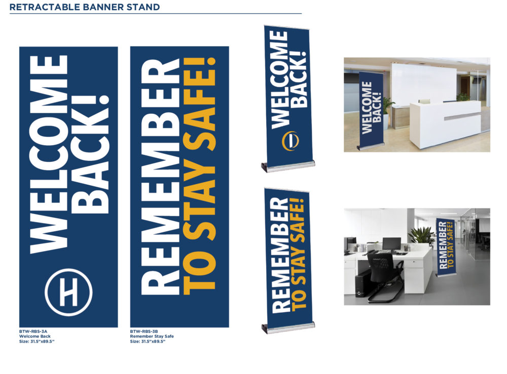 Healthy Workplace Signage - Harger Howe Advertising